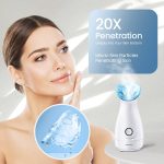 Facial Steamer Nano Ionic Hot Mist Face Steamer Home Sauna SPA Face Humidifier Atomizer for Women Men Moisturizing Unclogs Pores Spa Quality - Image 4